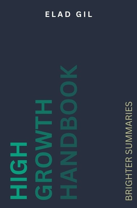 High Growth Handbook book summary and analysis