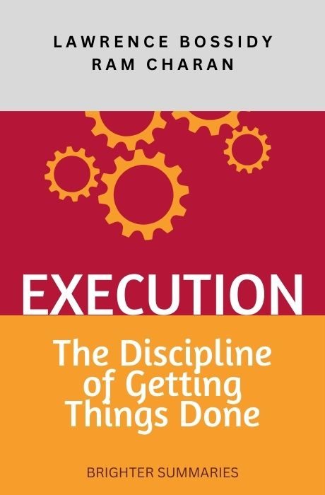 Execution book summary and analysis
